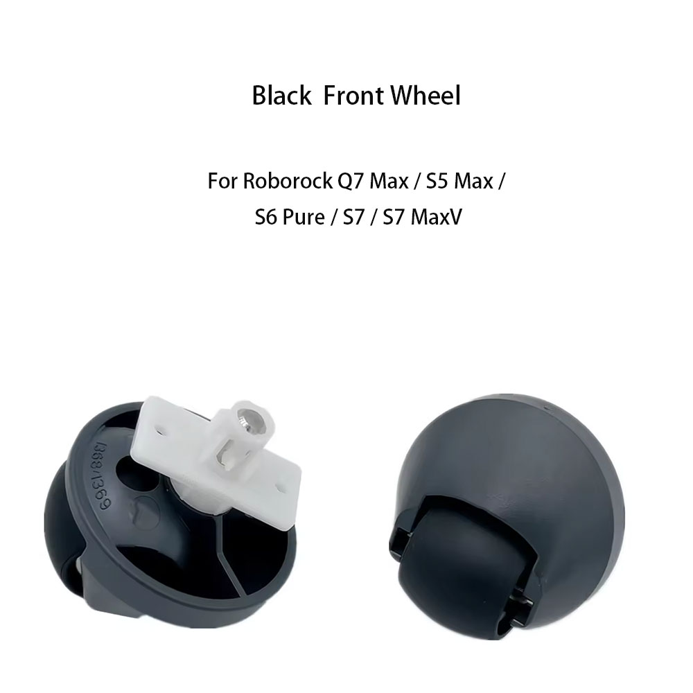 Original Black Caster For Roborock Q7 Max / S5 Max / S6 Pure / S7 / S7 MaxV
